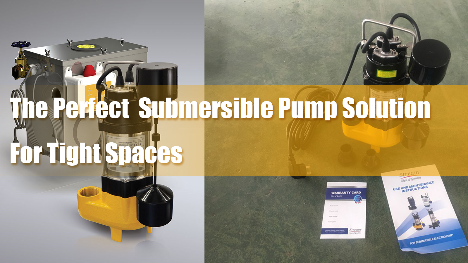 Compact Submersible Pumps with Vertical Float Switches: The Perfect Solution for Tight Spaces