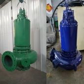 oil cooling submersible screw centrifugal pumps