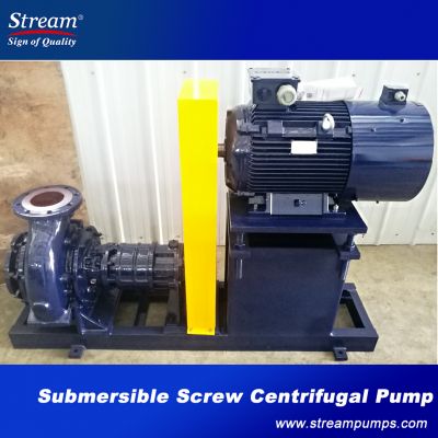 oil cooling submersible screw centrifugal pumps