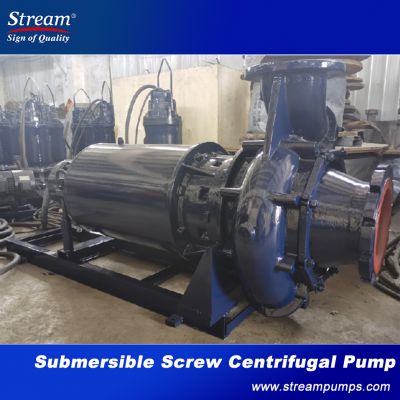 oil cooling submersible screw centrifugal pumps