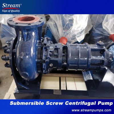 oil cooling submersible screw centrifugal pumps