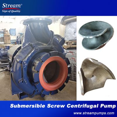 oil cooling submersible screw centrifugal pumps