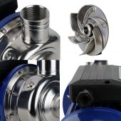 Stainless Steel Centrifugal Pumps with Solids Handling 18mm — SDWK series